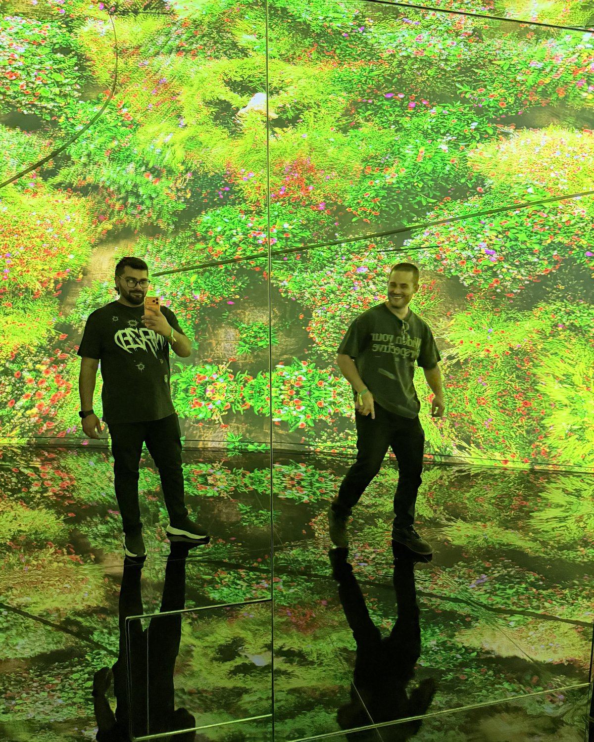 Naveed and Tanner in Dubai